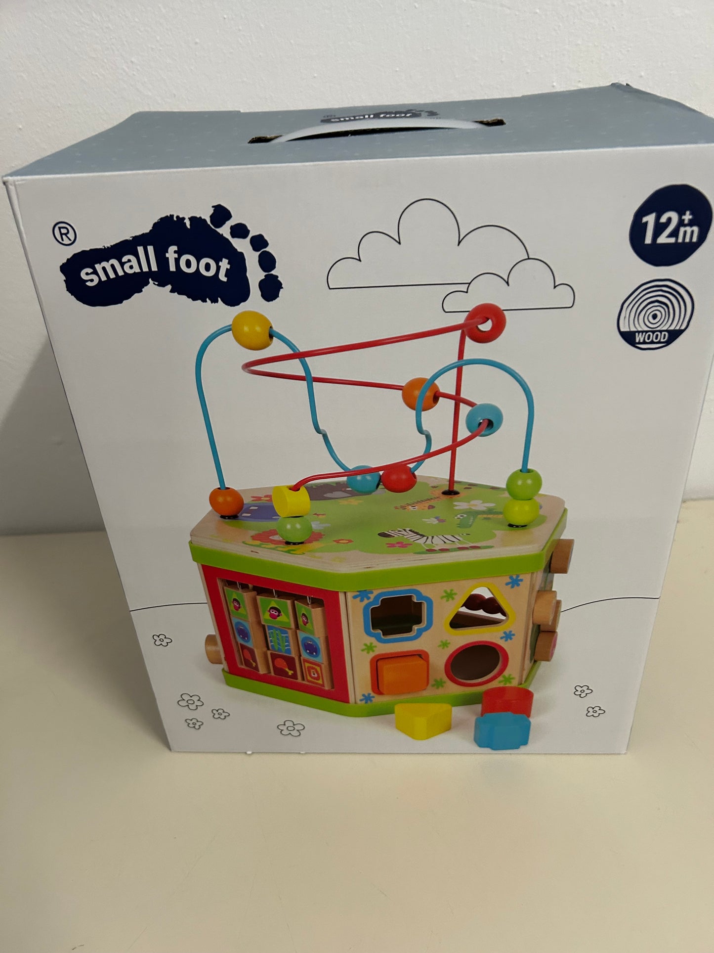 Small Foot - Motorikwürfel Tier-Safari