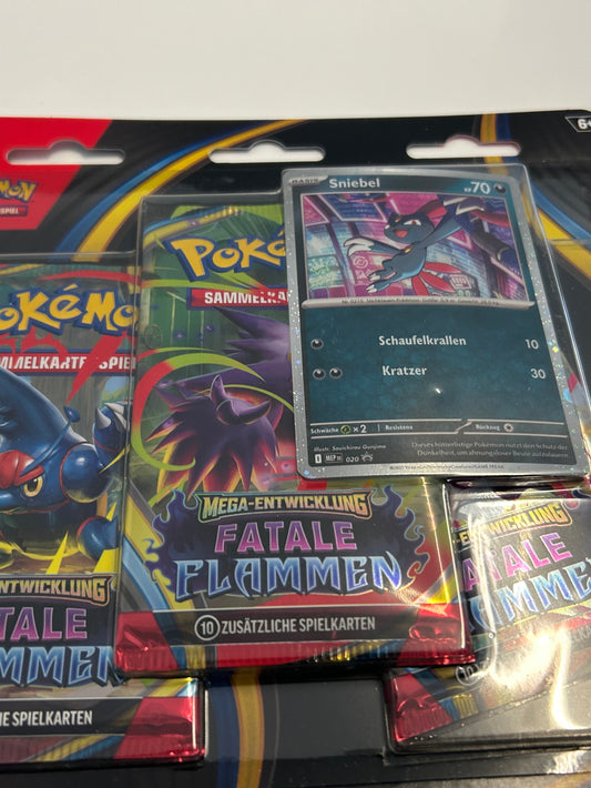 Pokémon Sammelkarten Set Mega Entwicklung Fatale Flammen