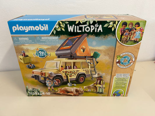 PLAYMOBIL 71293 Wiltopia Geländewagen Löwen Tierverarztung in der Savanna