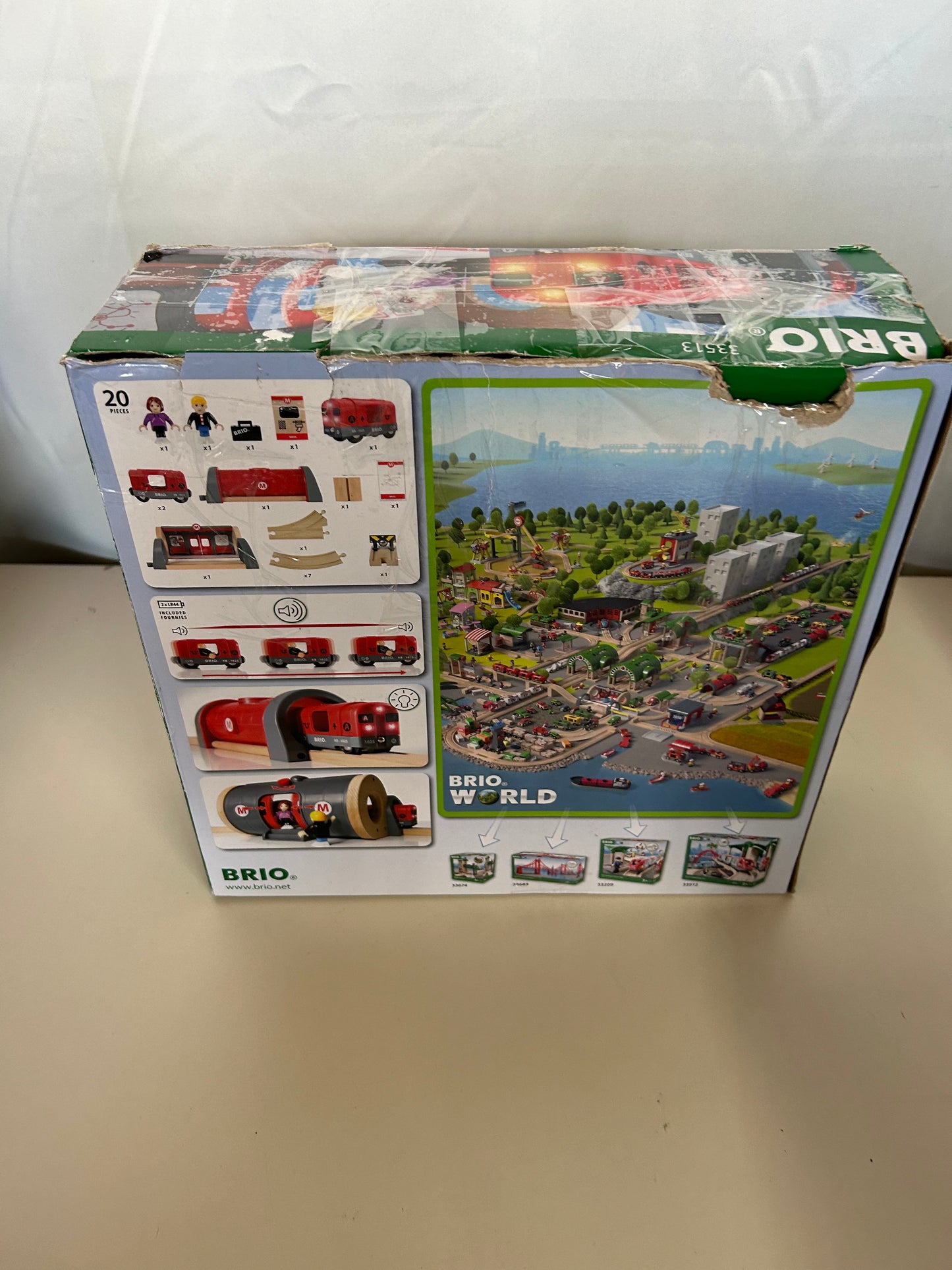 BRIO World 33988 Nordische Waldtiere Set - Zubehör für die BRIO Holzeisenbahn