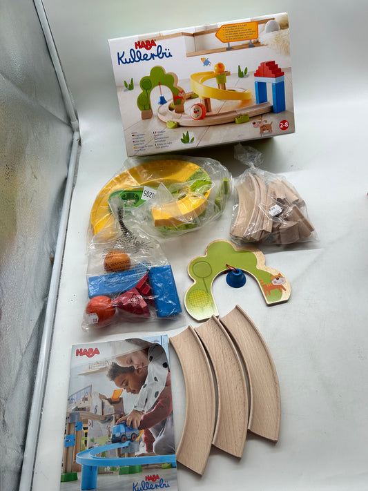 HABA Kugelbahn Kullerbü Kringelbahn Bware nur OVP Geöffnet