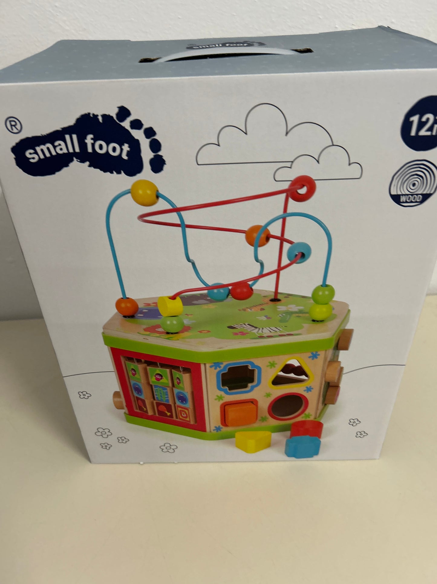 Small Foot - Motorikwürfel Tier-Safari