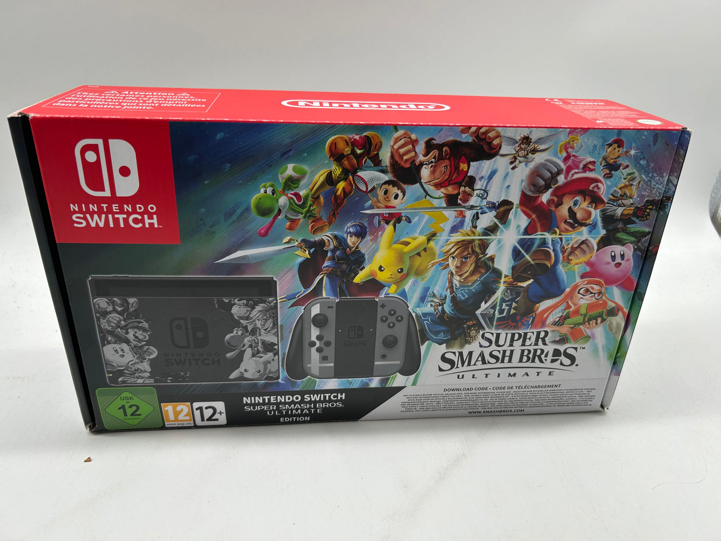 Nintendo Switch: Super Smash Bros.Ultimate Edition 32GB Spielekonsole OHNE SPIEL