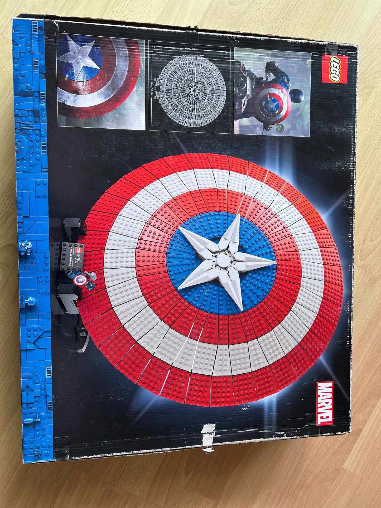Lego Marvel Captain Americas Schild  76262