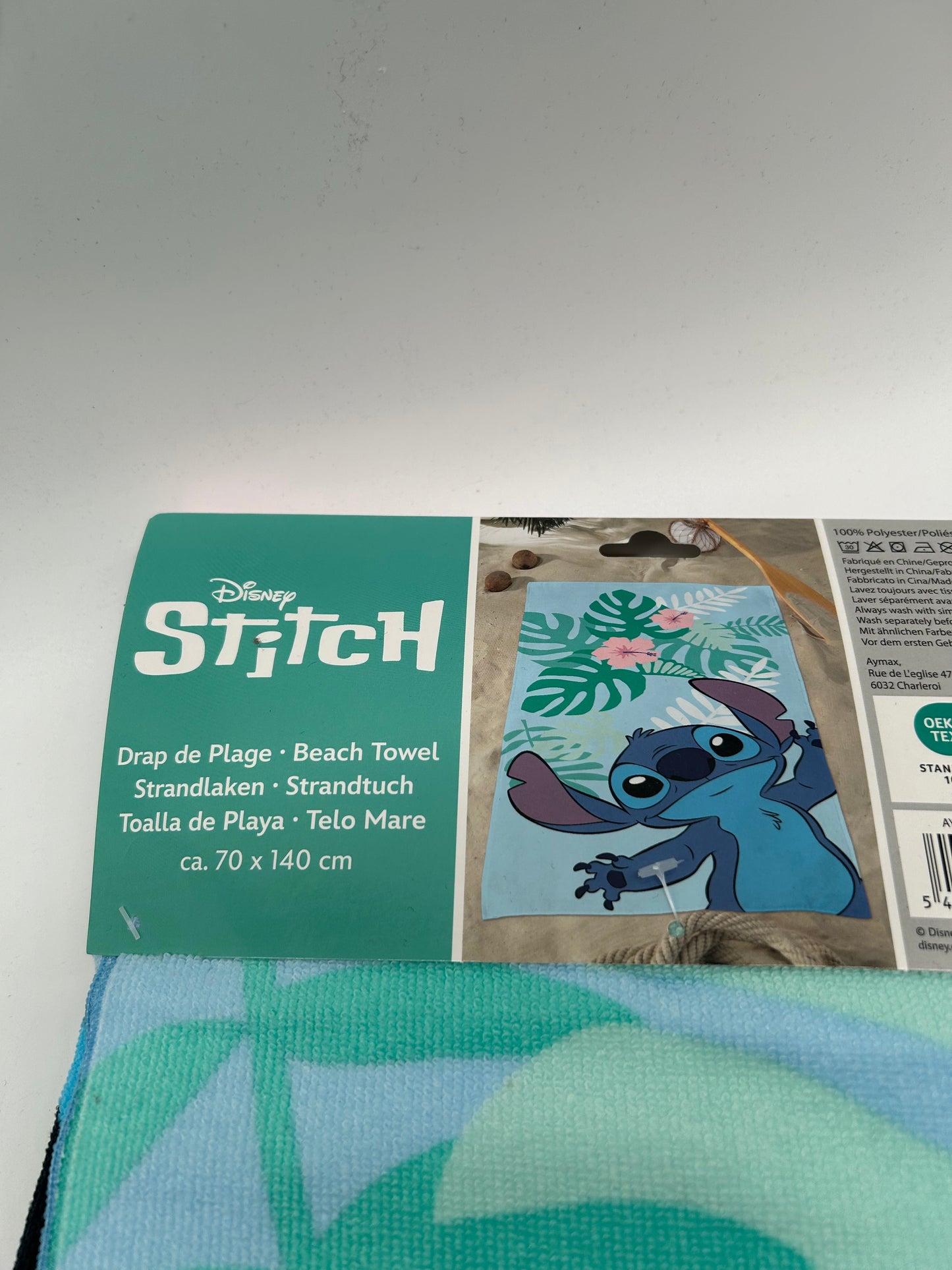 Disney Lilo und Stitch Badehandtuch, Strandtuch 70x140cm