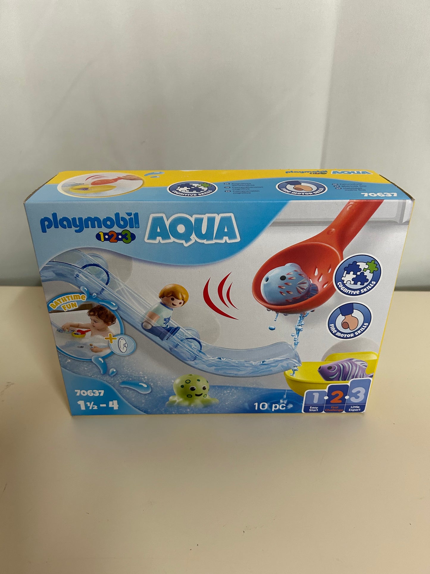 Playmobil Wasserrutsche mit Meerestieren 1.2.3 AQUA 70637