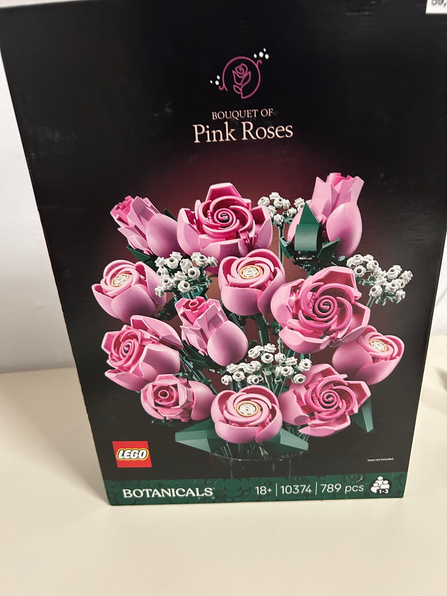 Lego Blumenstrauss Rosa 10374