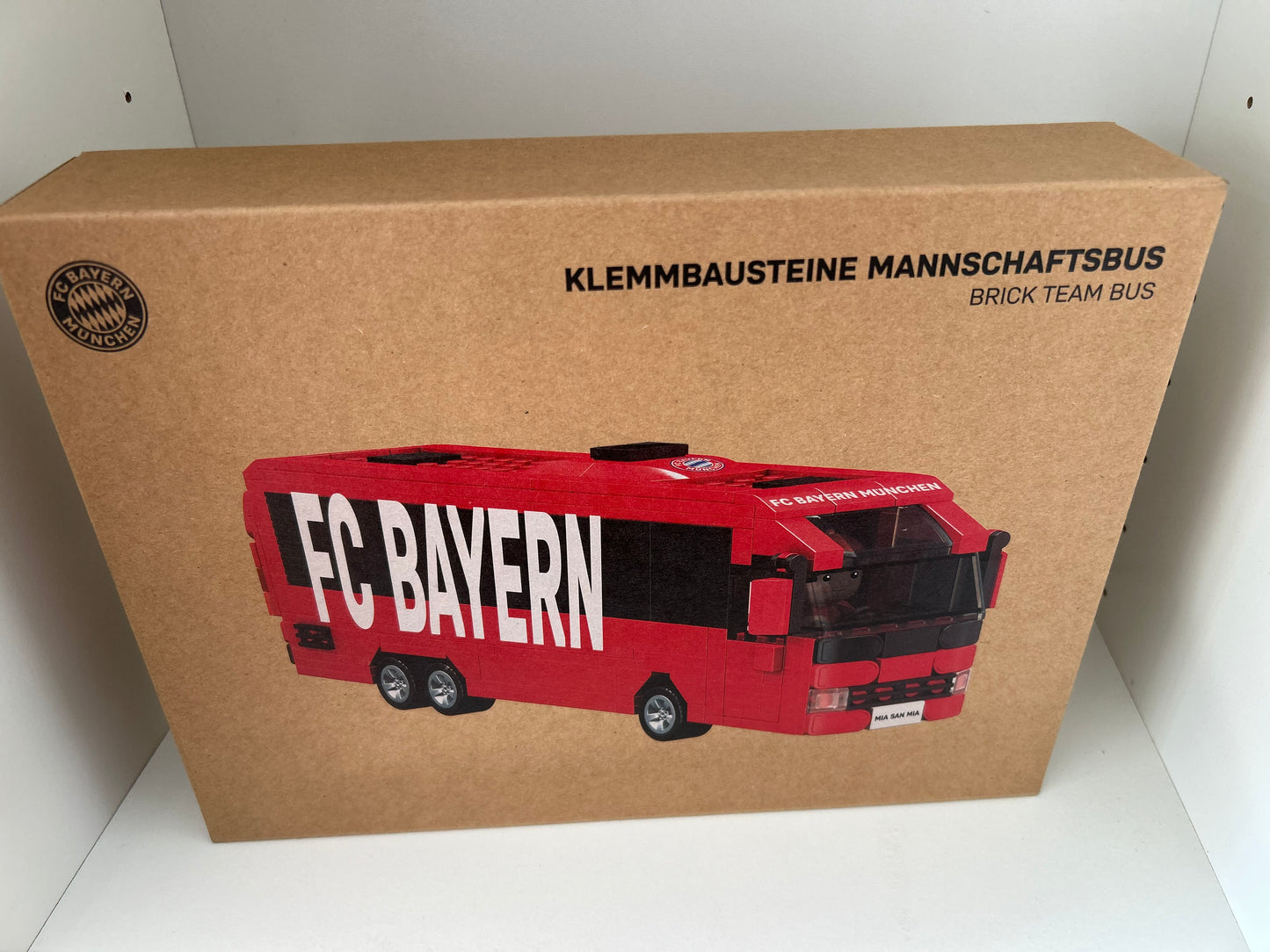 Fc Bayern  Klemmbausteine Mannschaftsbus