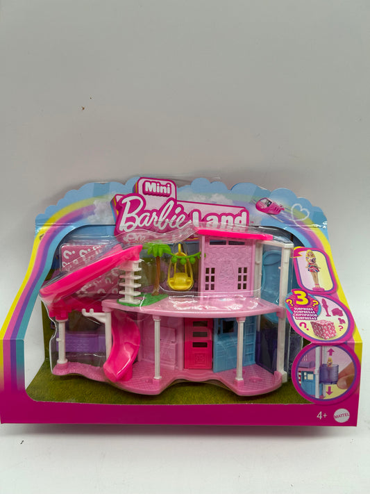 Barbie Mini BarbieLand Doll House Set, Mini Dreamhouse with Surprise, New Sealed