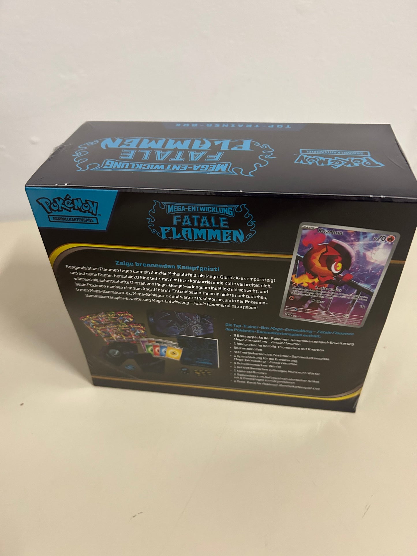 Pokemon Top Trainer Box Mega Entwicklung Fatale Flamme