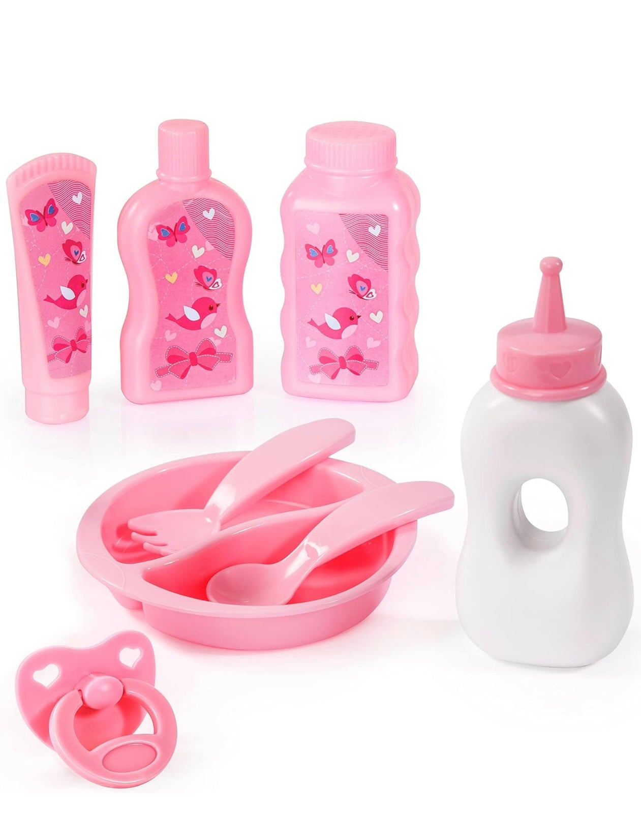 Bayer Design Kombi Puppenwagen Grande Megaset mit Reisebett und Zubehör Fee