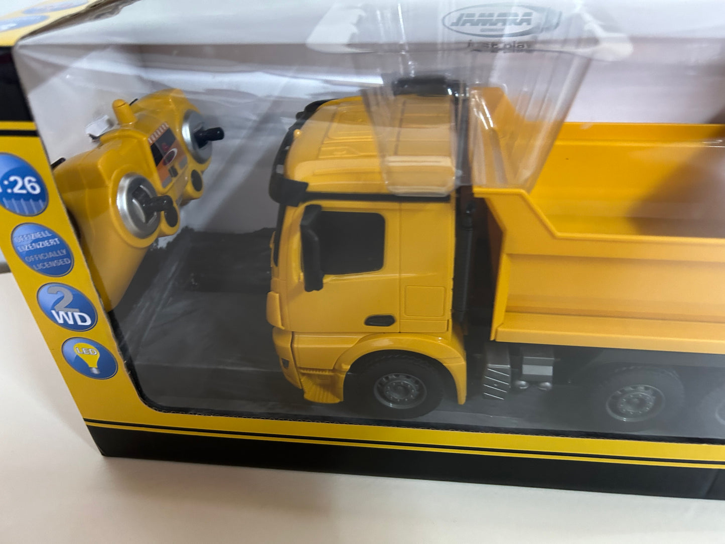 JAMARA Muldenkipper Mercedes-Benz Arocs 1:26 2,4GHz / 405108 BWARE