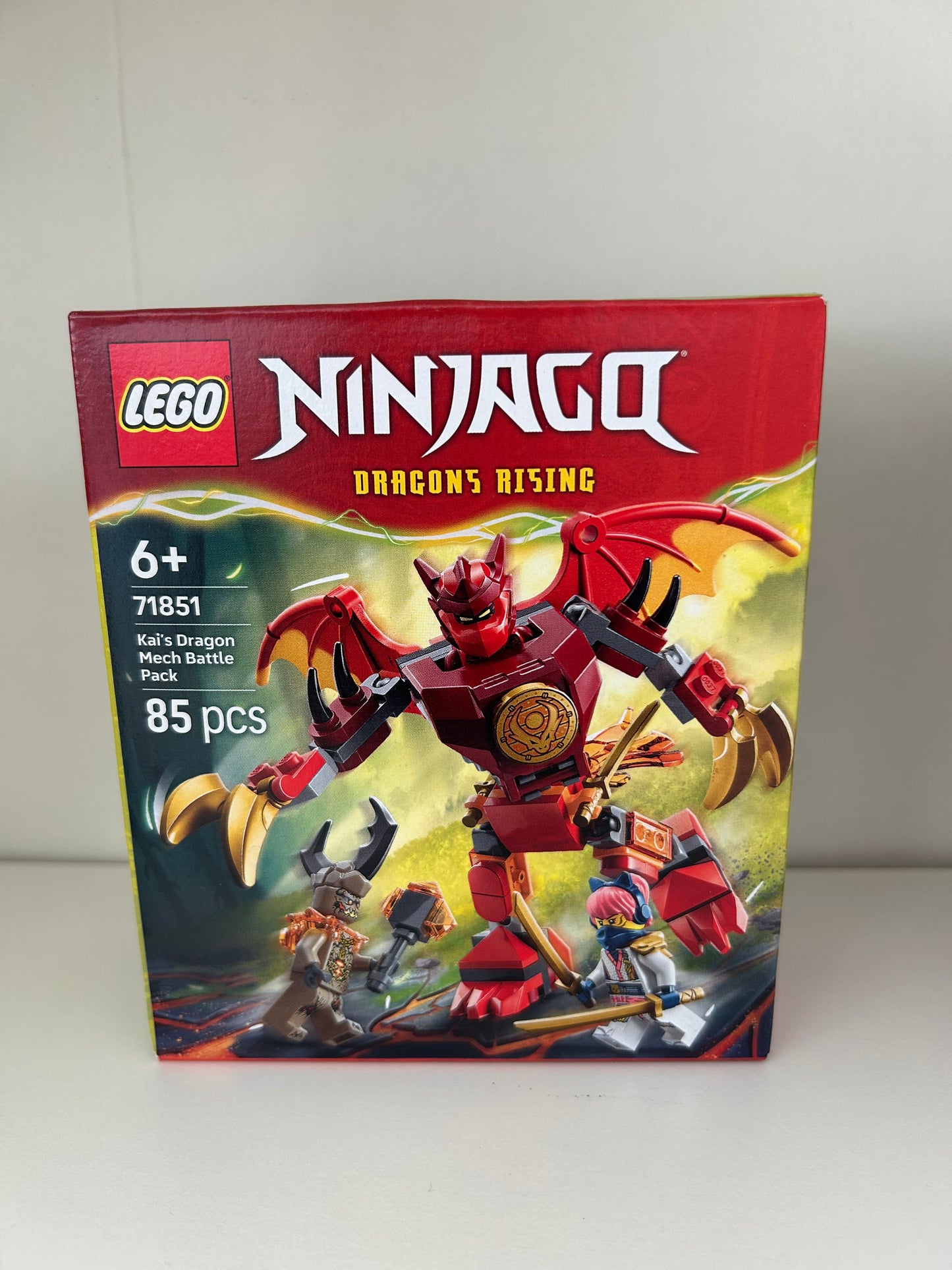 Lego Ninjago Kais Drachen Mech 71851