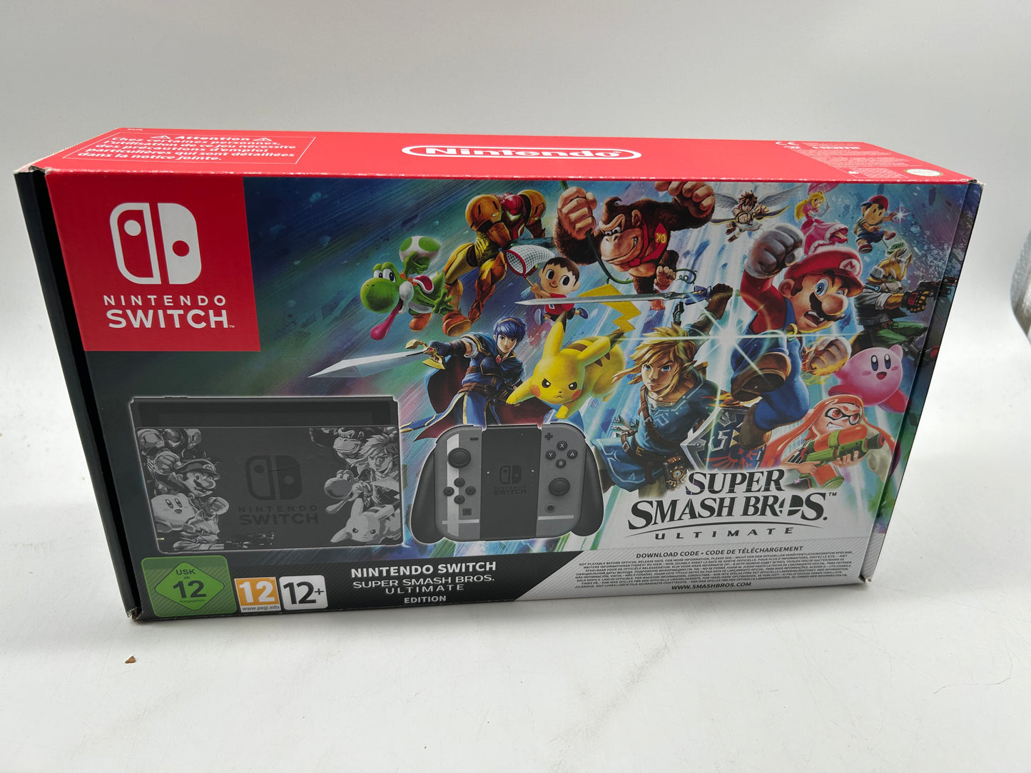 Nintendo Switch: Super Smash Bros.Ultimate Edition 32GB Spielekonsole OHNE SPIEL