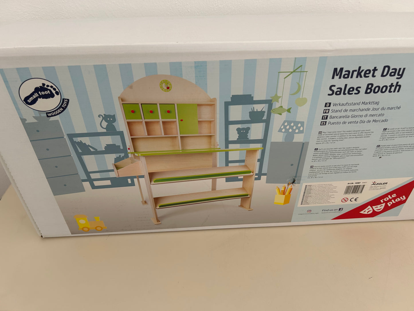 Verkaufsstand Markttag, Marktstand, Kinder-Kaufladen, Kaufmannsladen