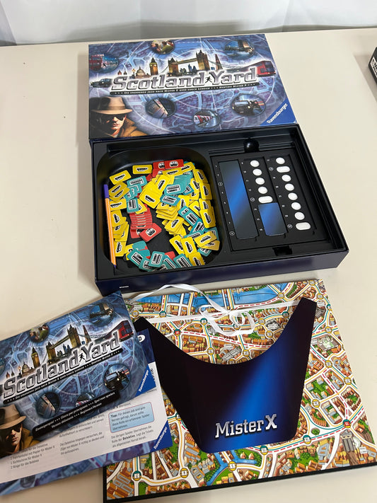 Ravensburger Spiel Scotland Yard Gesellschaftsspiel Brettspiel Jagd Mister X