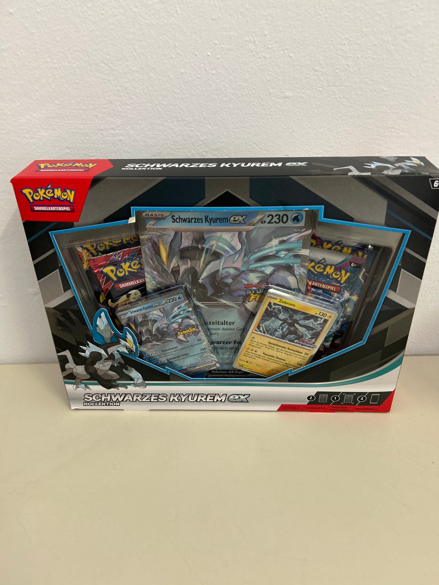 Pokemon Schwarzes Kyurem ex Kollektion NEU deutsch sealed