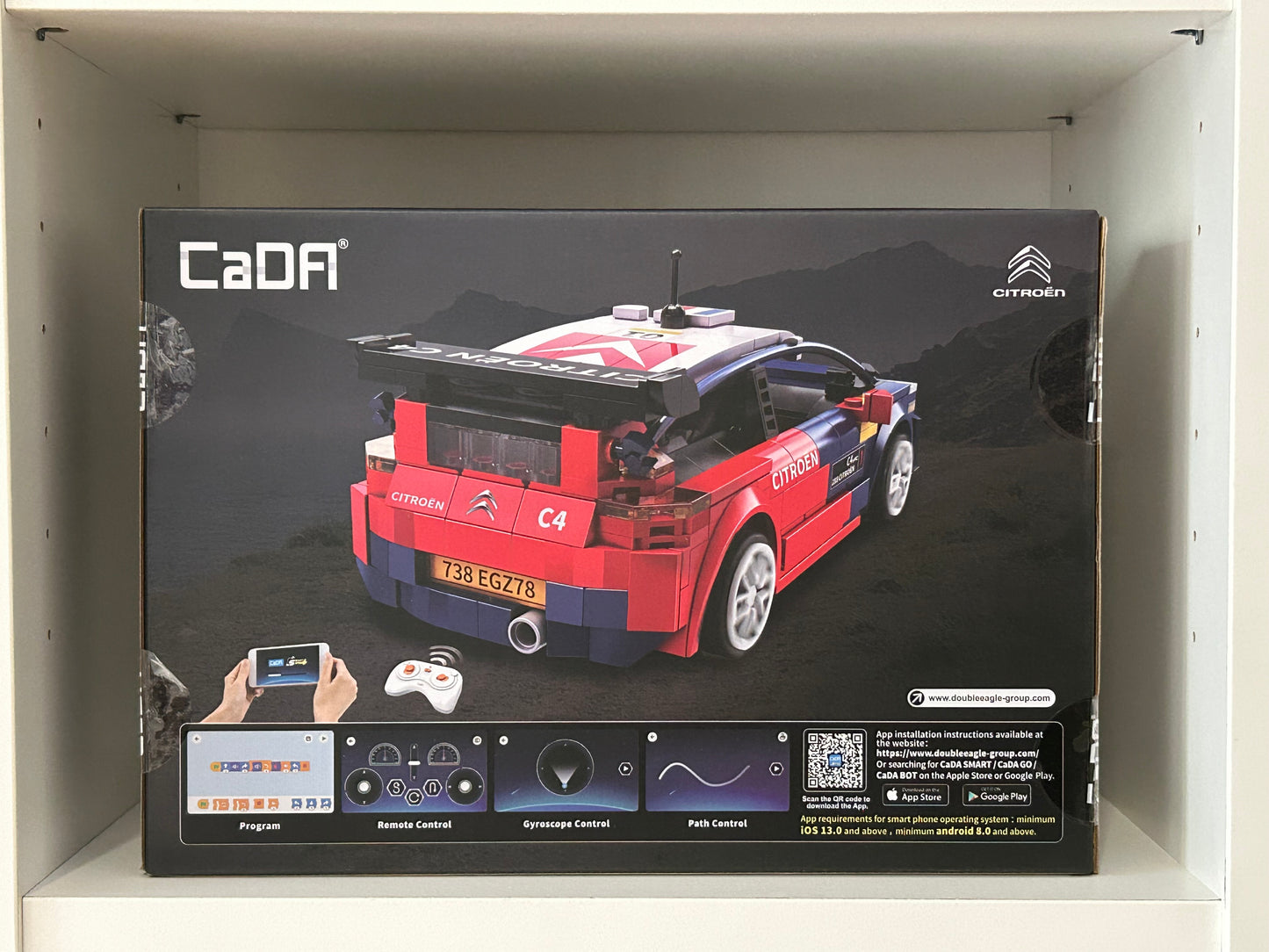 CaDA 2008 Citroën C4 WRC 1:20 2,4GHz Bricks