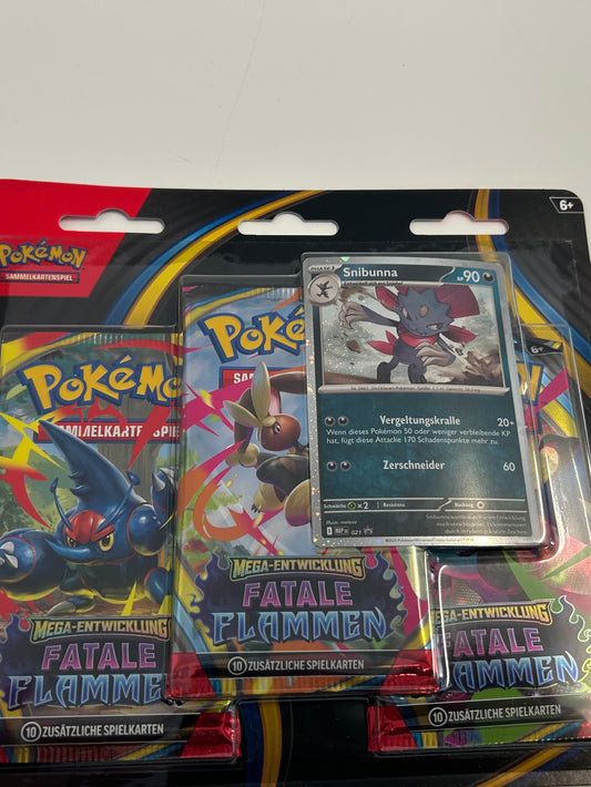 Pokémon Sammelkarten Set Mega Entwicklung Fatale Flammen