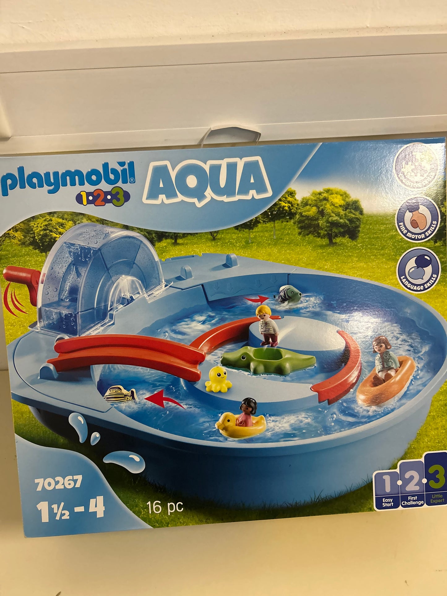 PLAYMOBIL® 70267 - 1•2•3 Aqua - Fröhliche Wasserbahn