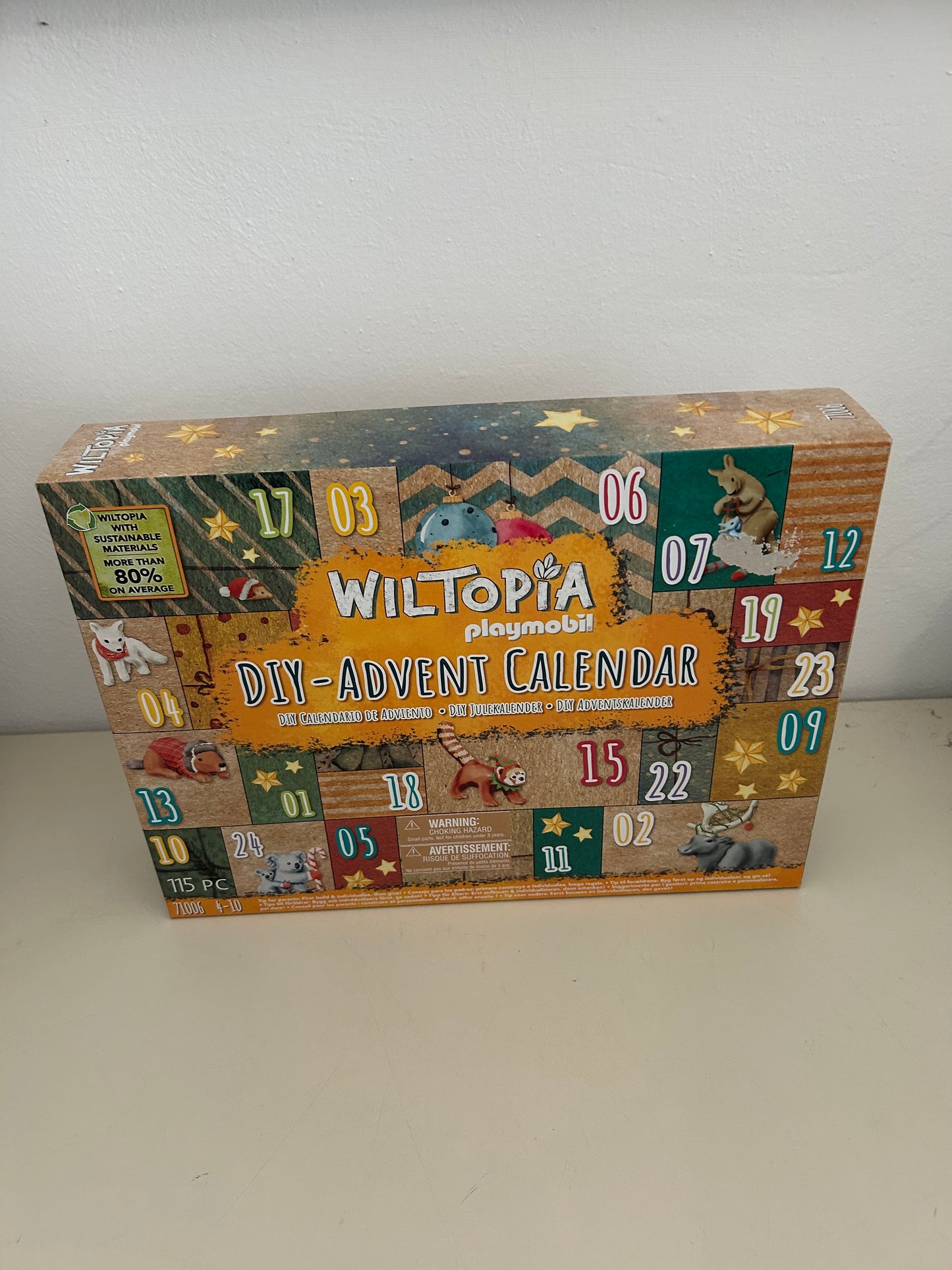 PLAYMOBIL Wiltopia DIY Adventskalender Tierische Weltreise 2022 (71006)