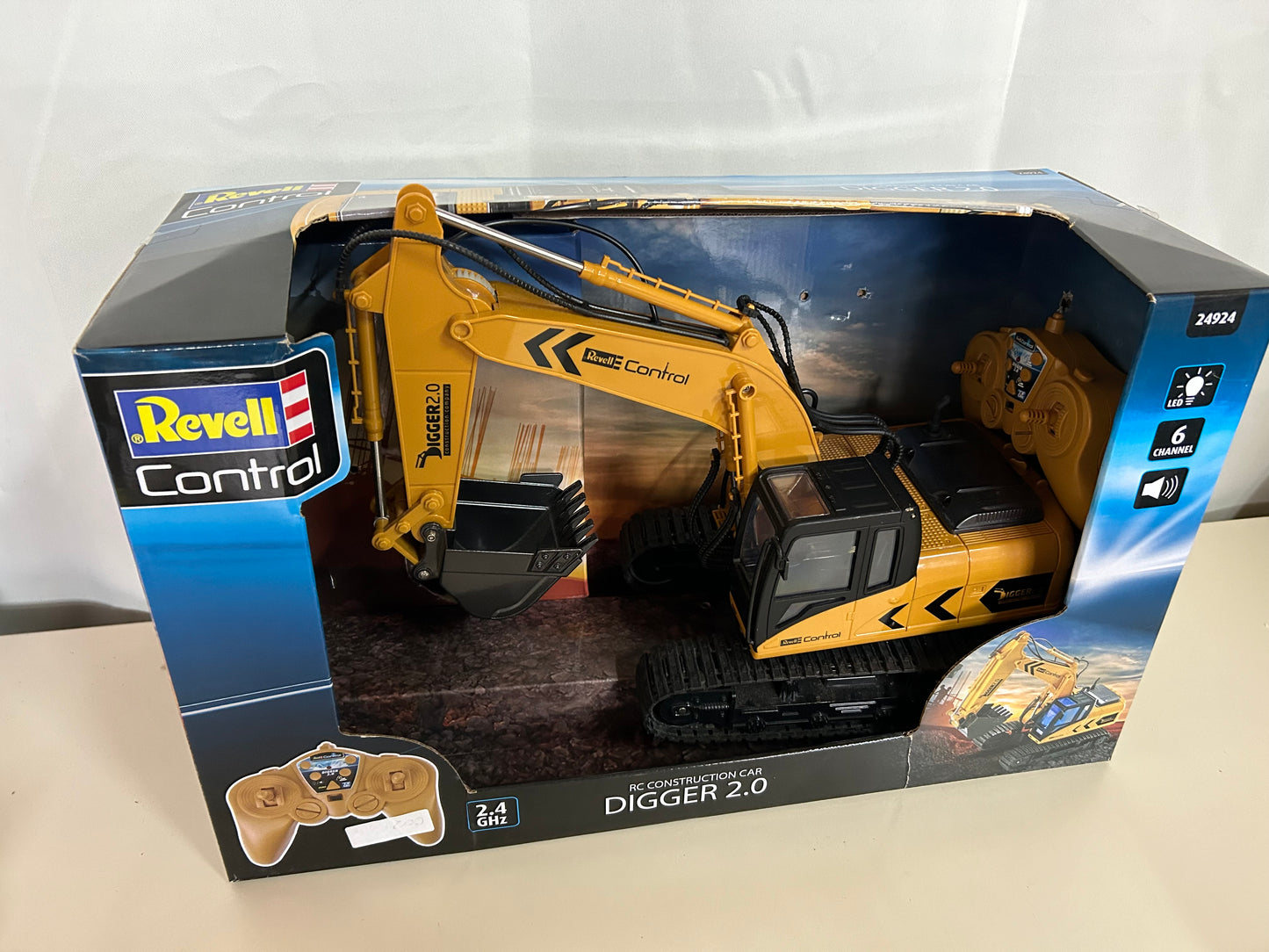 Revell Control Digger 2.0 Rc Bagger 1:16 RTR Baufahrzeug Metallschaufel