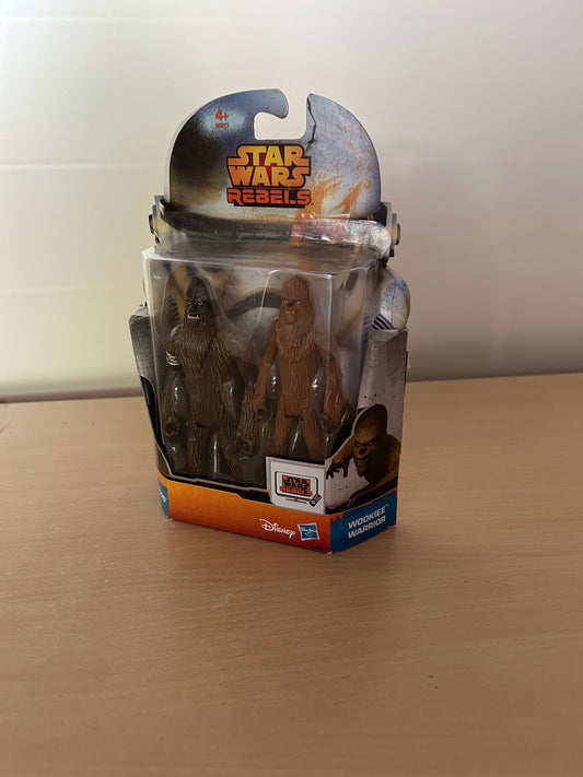 Hasbro - Star Wars rebel - Willffwarro Wookie Warrio 2er Set MS07 NEU