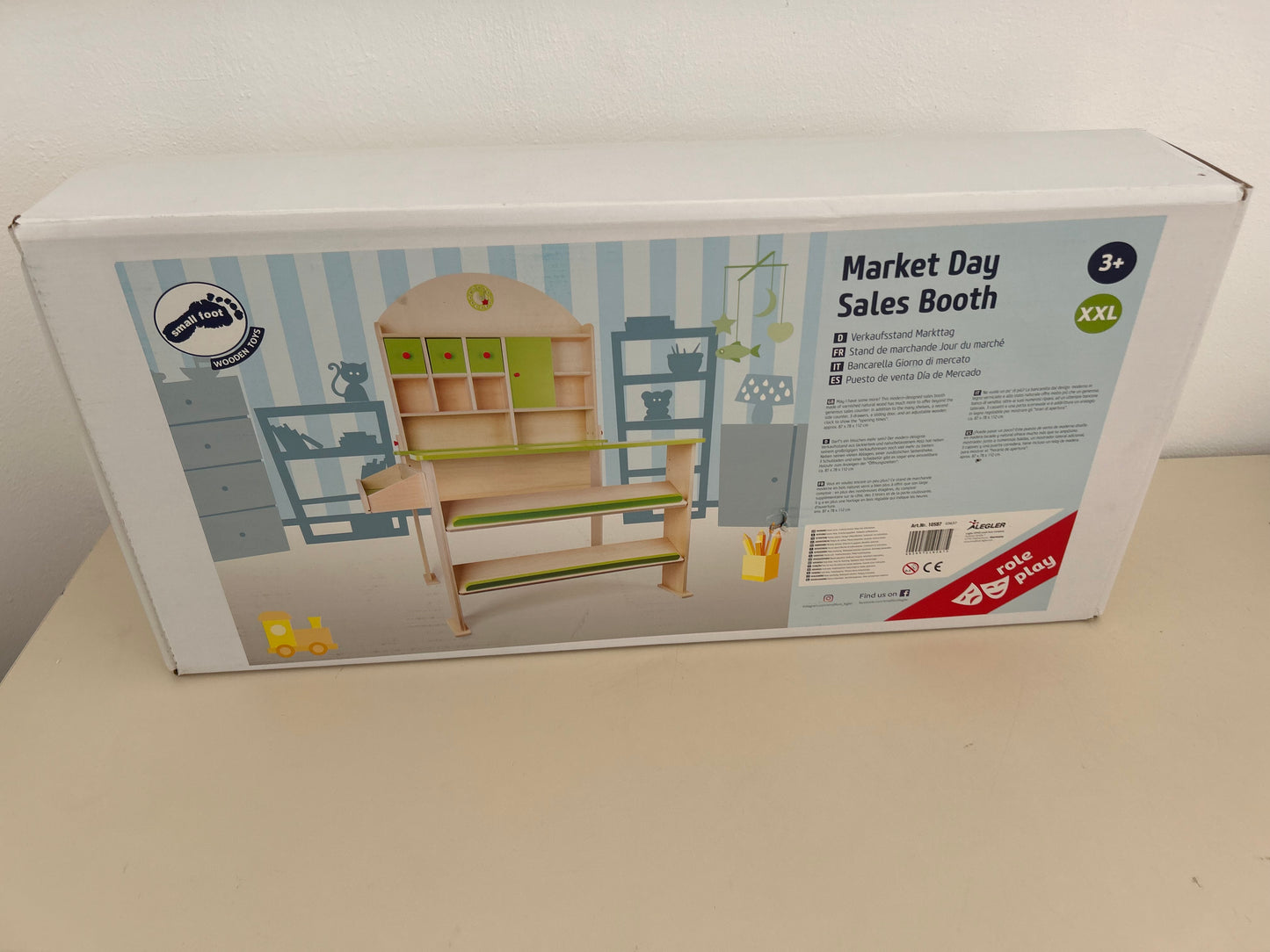 Verkaufsstand Markttag, Marktstand, Kinder-Kaufladen, Kaufmannsladen