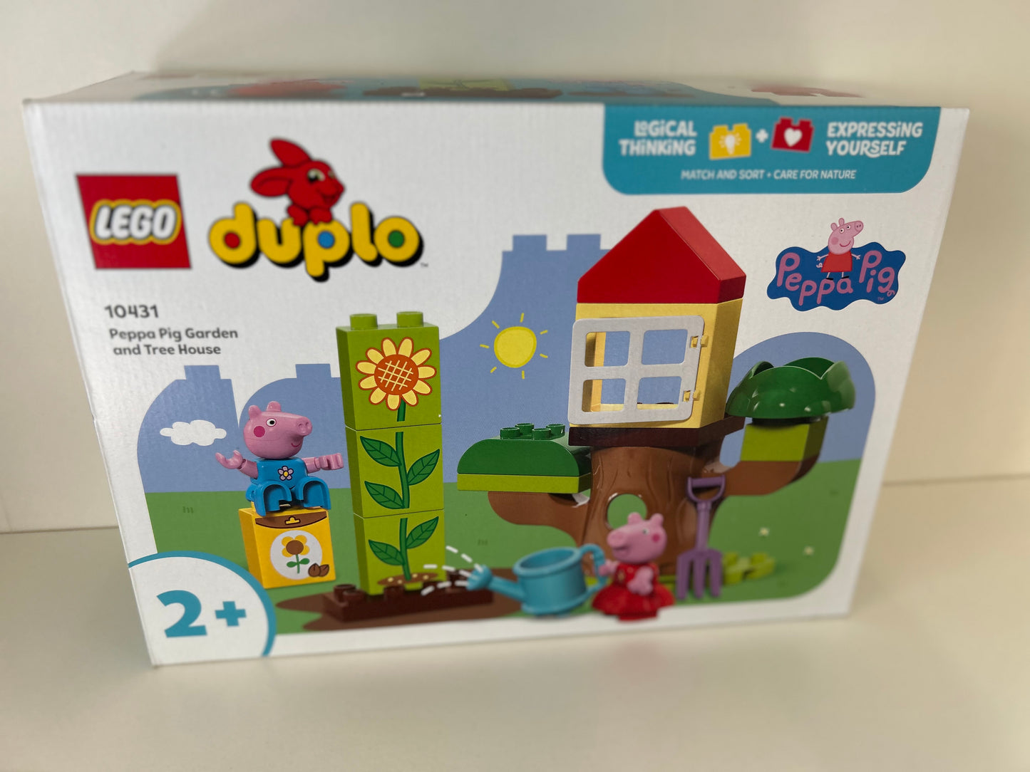 LEGO Duplo Peppa Wutz Peppas Garten mit Baumhaus 10431