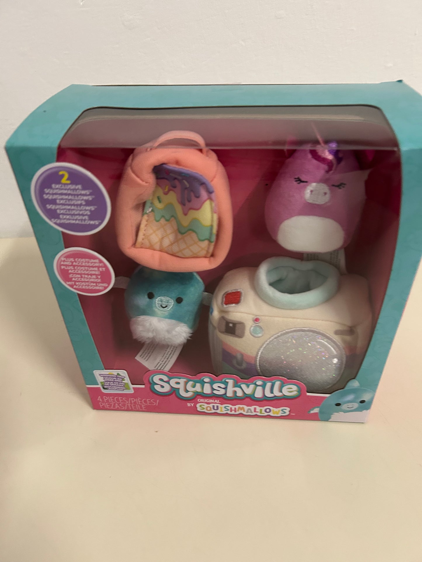 Mini Squishmallow set 2 - 4er set