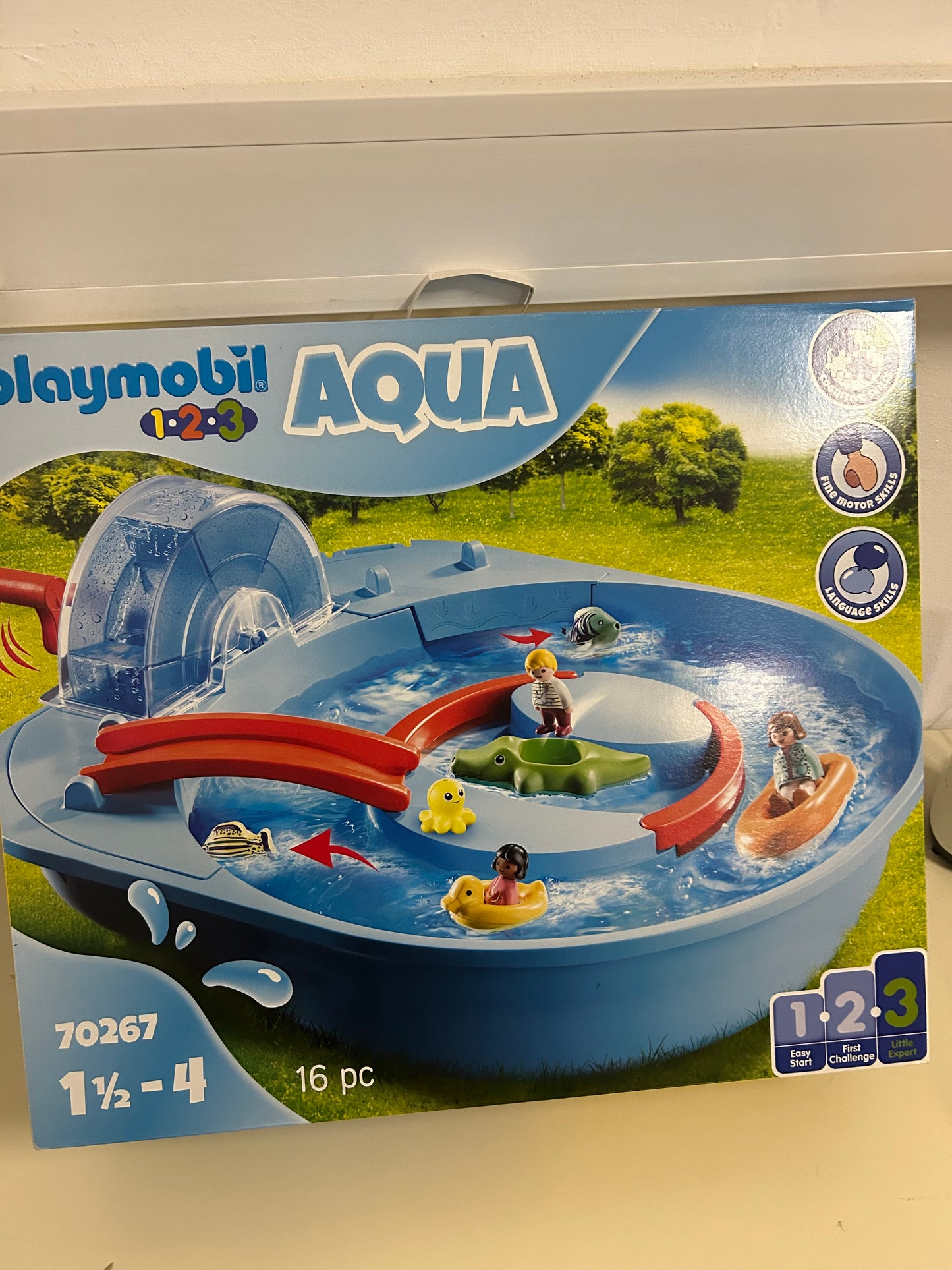 PLAYMOBIL® 70267 - 1•2•3 Aqua - Fröhliche Wasserbahn