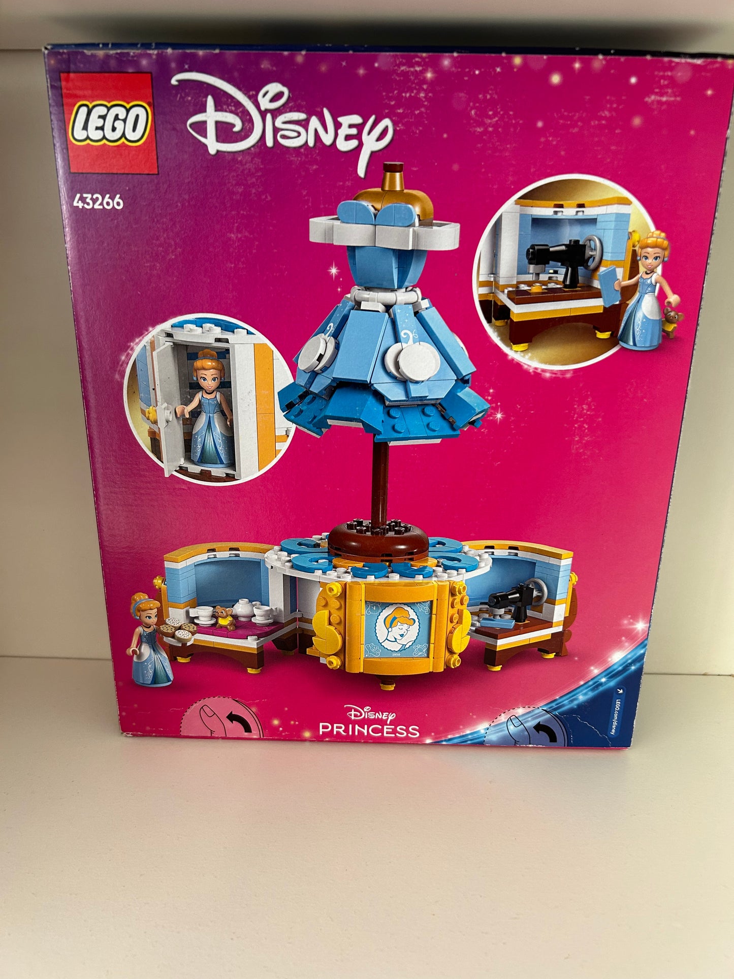Lego 43266 Disney Cinderellas Kleid
