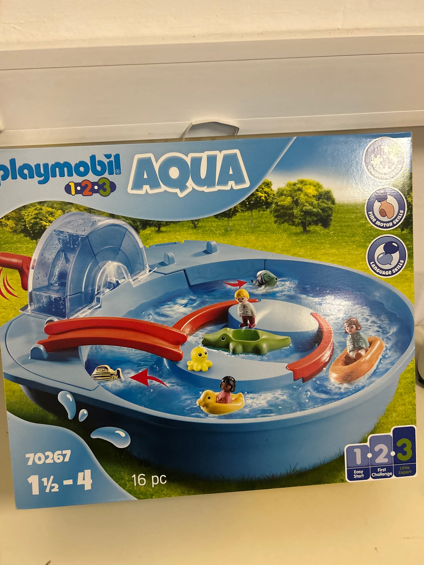 PLAYMOBIL® 70267 - 1•2•3 Aqua - Fröhliche Wasserbahn