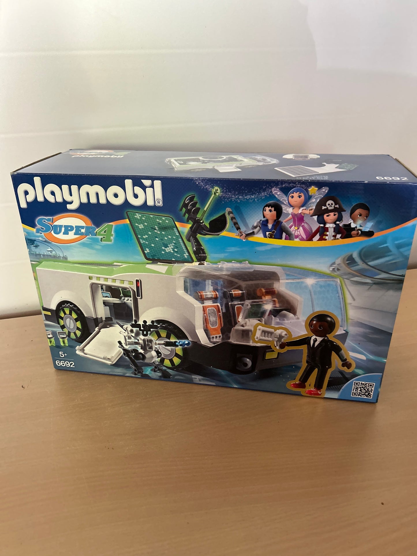 Playmobil 6692 Auto Techno Chamäleon Agent Gene Figur Zubehör Agenten NEU OVP