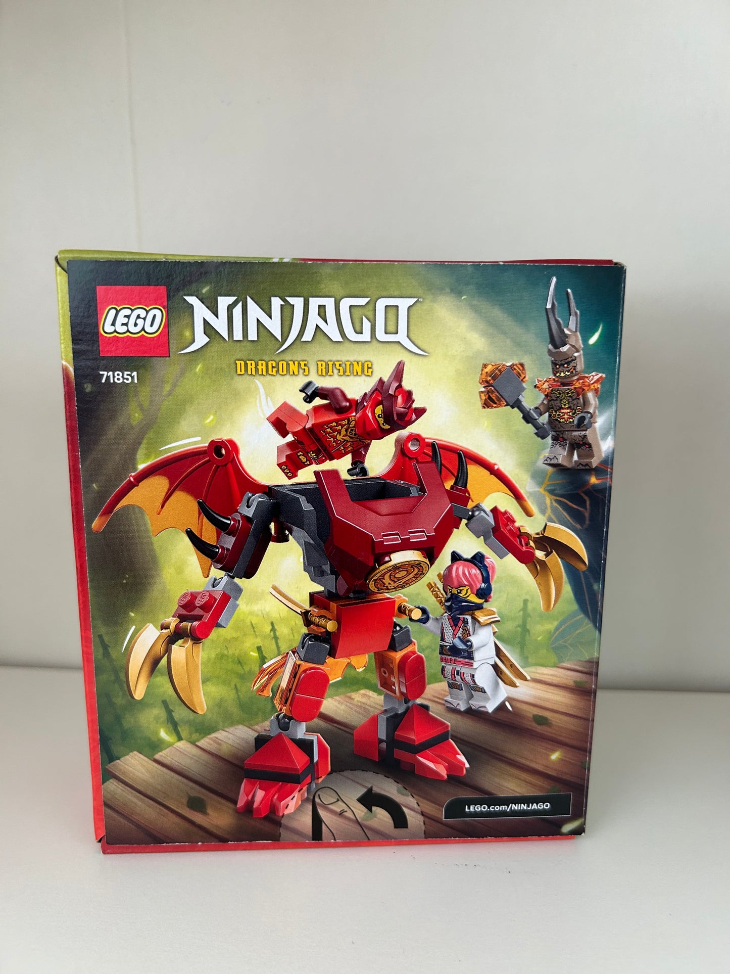 Lego Ninjago Kais Drachen Mech 71851