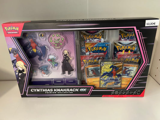 Pokemon Cynthias Knakrack-ex Premium Kollektion - DEUTSCH - NEU & OVP!