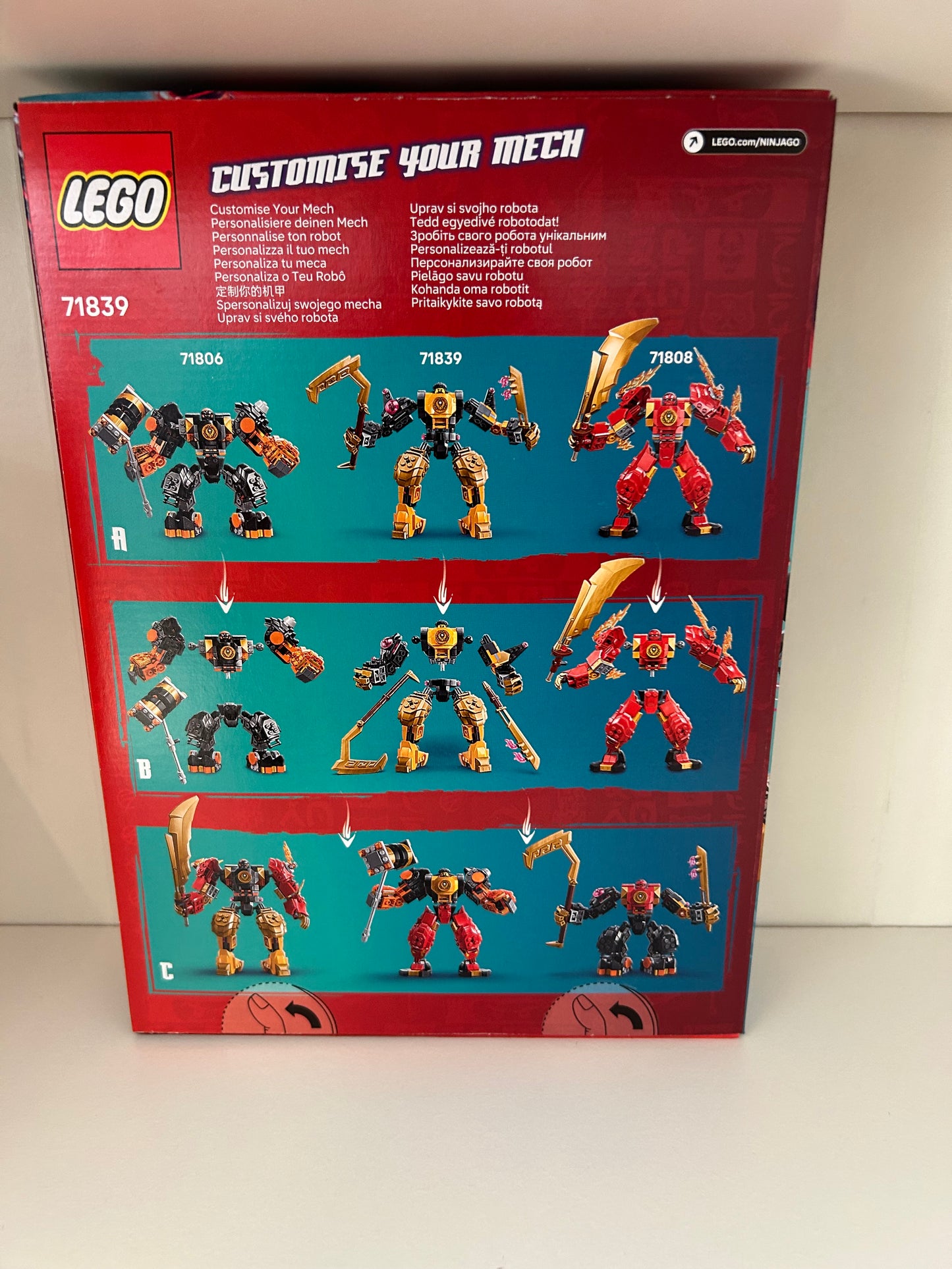 Lego Ninjago Arins Spinjitzumech  71839