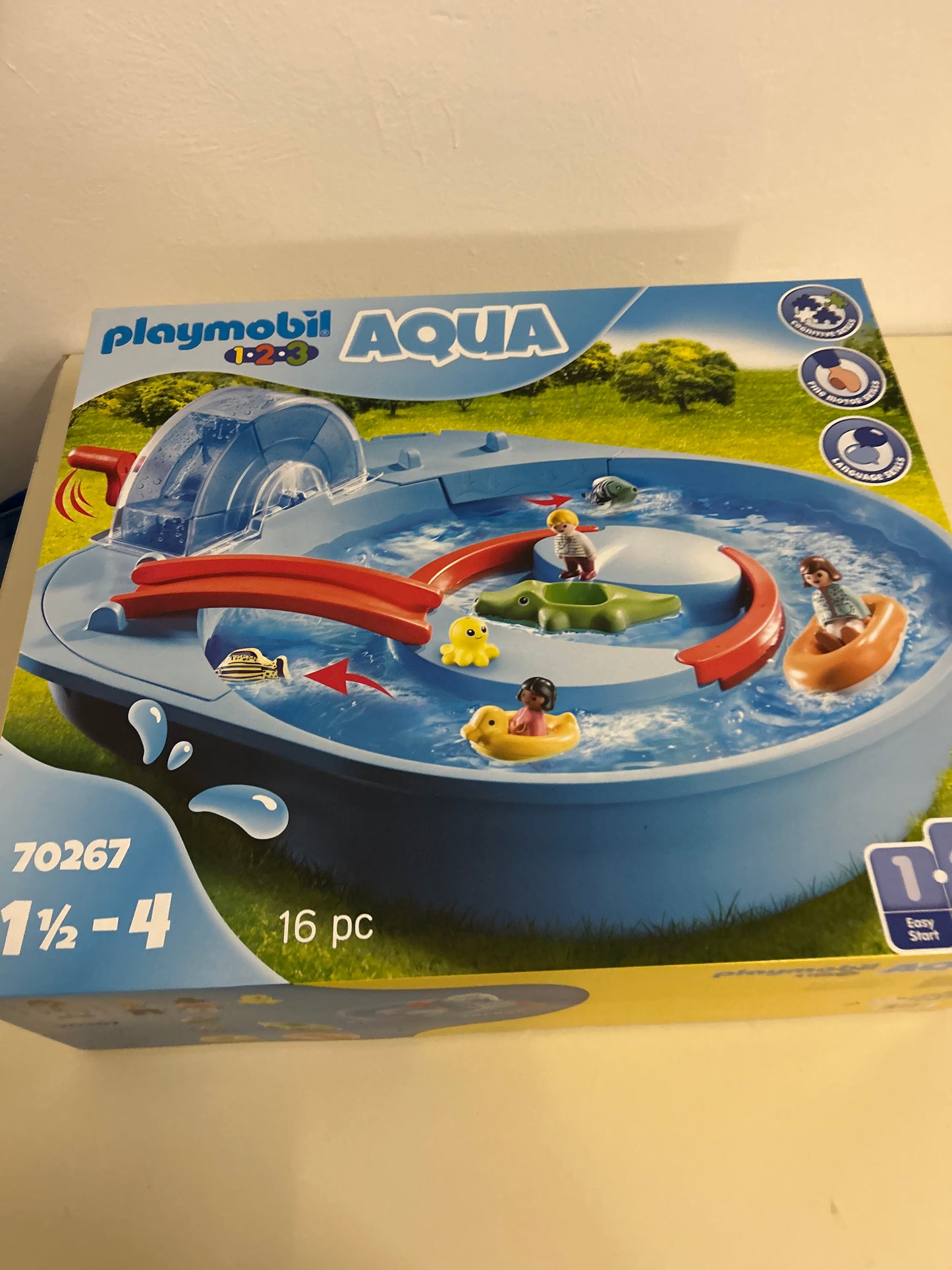 PLAYMOBIL® 70267 - 1•2•3 Aqua - Fröhliche Wasserbahn