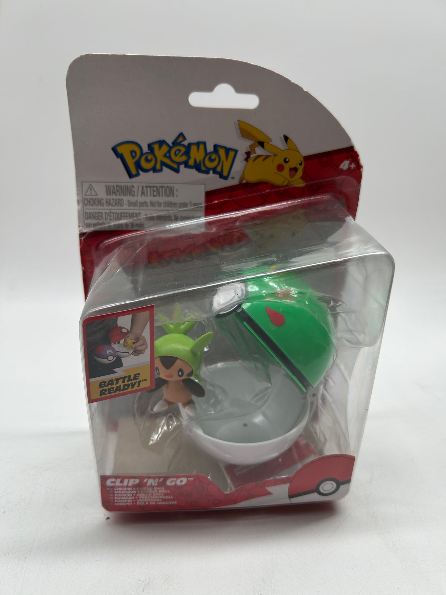 Pokémon PKW3641 Clip 'n'Go Poké Ball - Igamaro & Friends Ball, Official Pokéball
