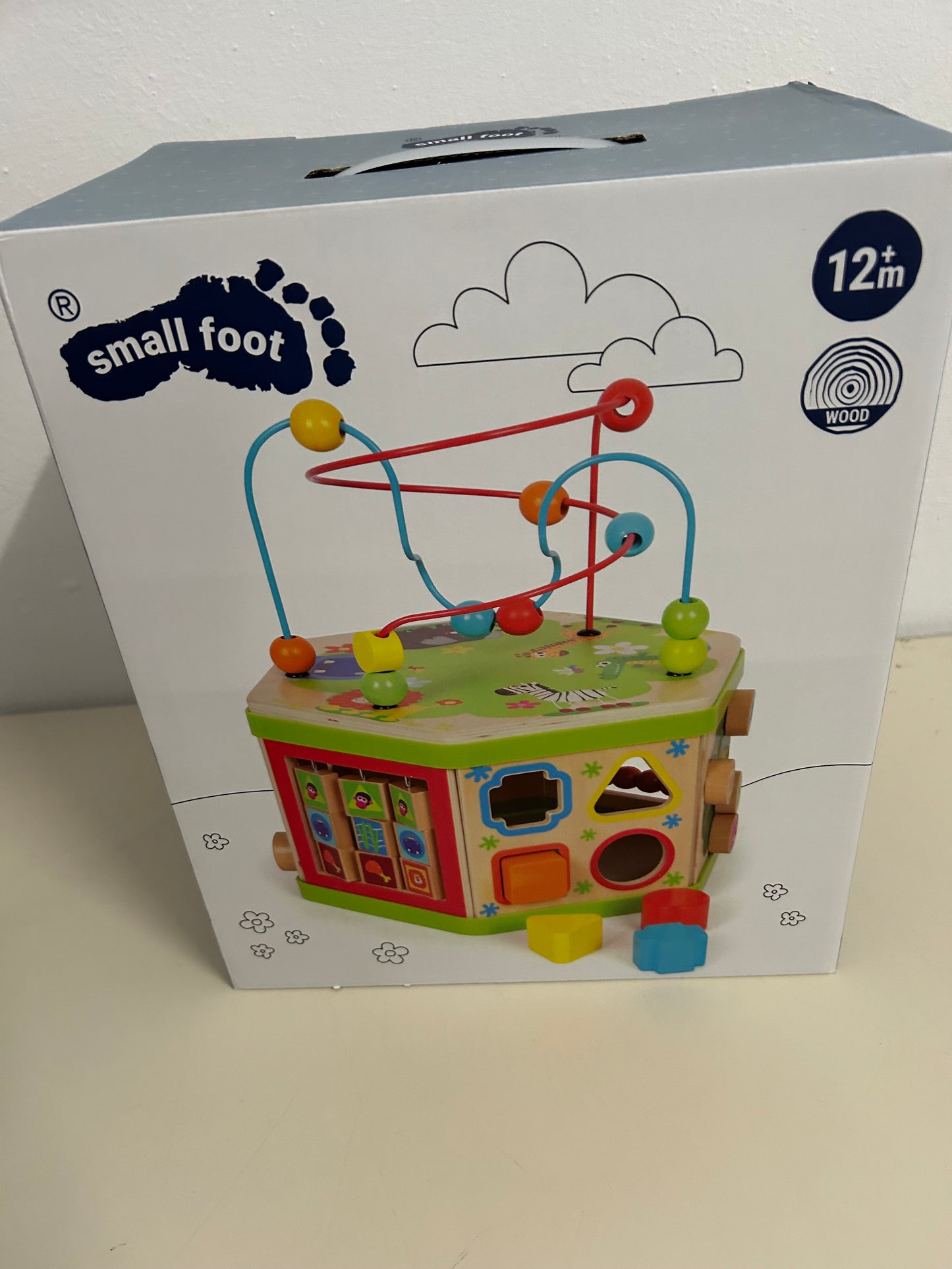 Small Foot - Motorikwürfel Tier-Safari