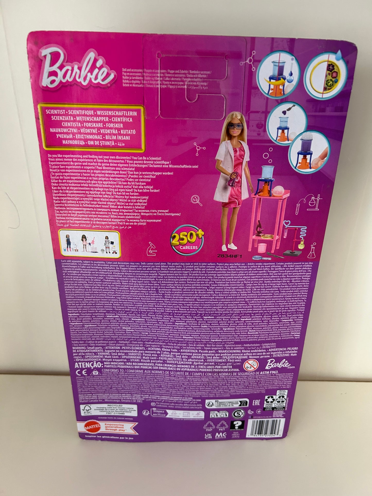 MATTEL® JCR70 Barbie Deluxe Karriere: Wissenschaftlerin, NEU & OVP