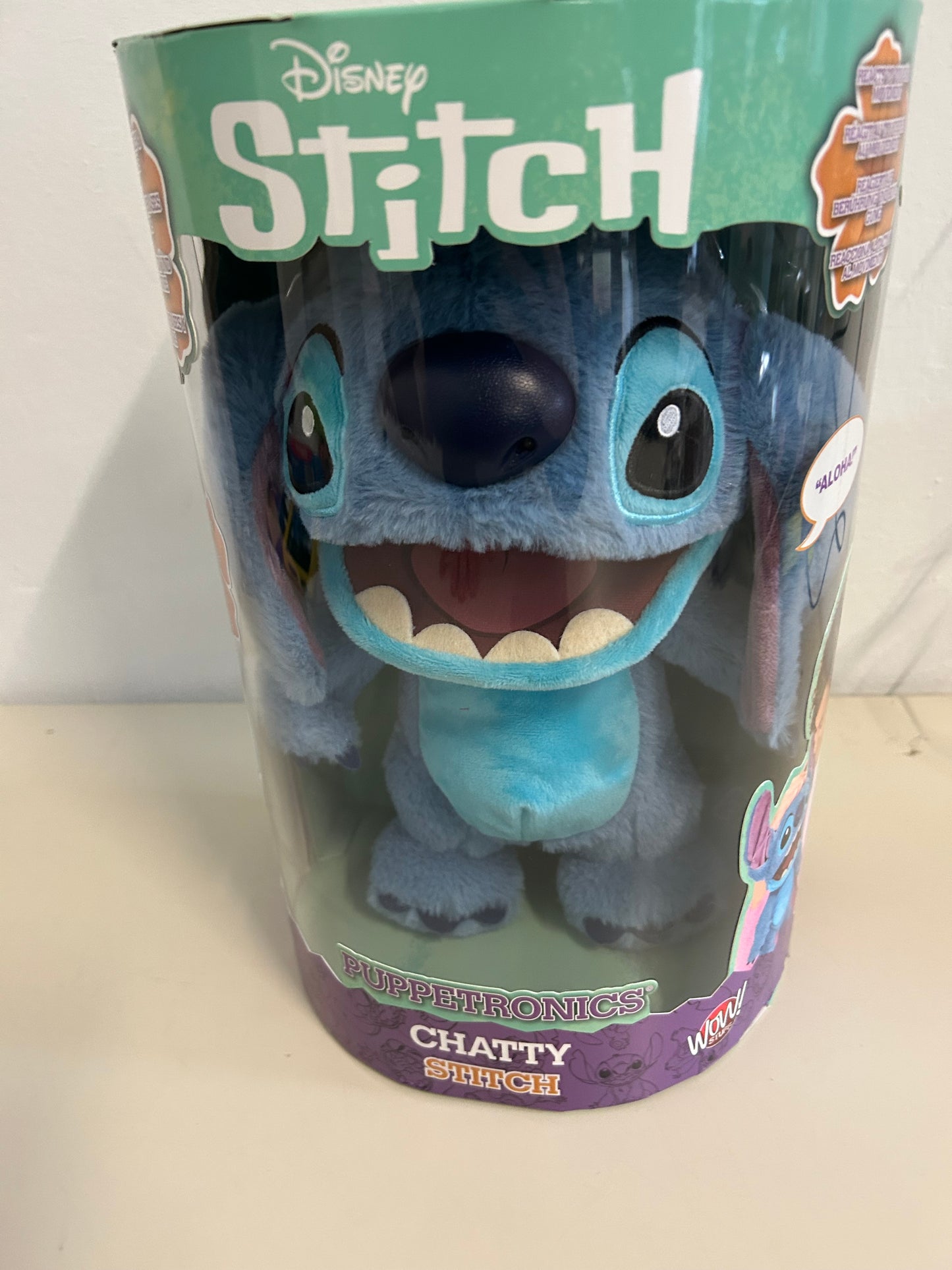Chatty Stich Luxus Puppetronics Disney Interaktiv Sounds Spielzeug Für Alter 6+