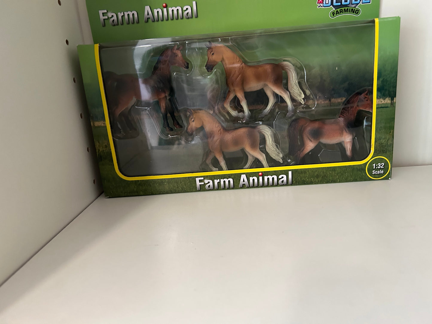 Kids Grobe Farm Tiere Pferde neu 4er set