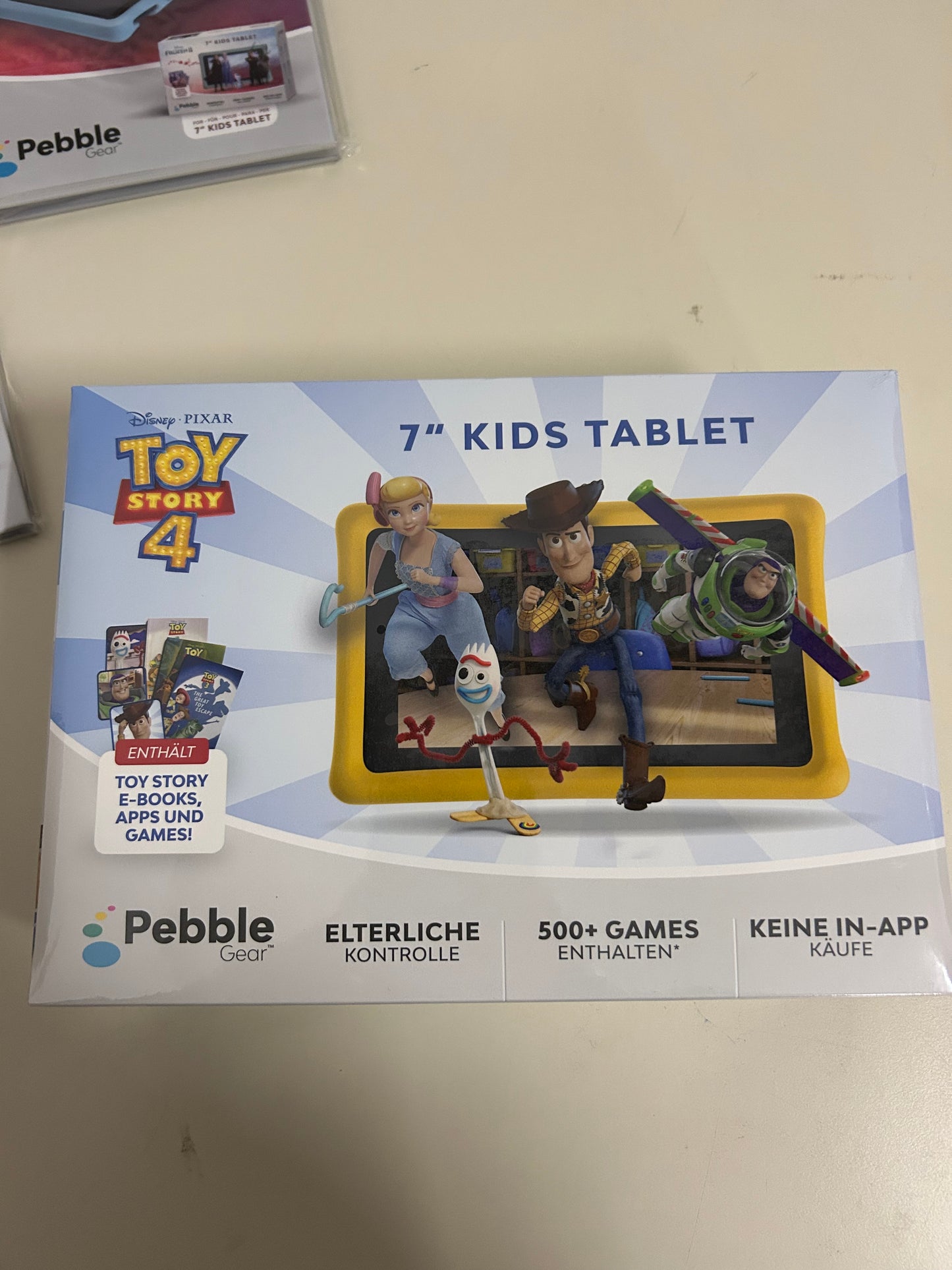 Pebble Gear 7 Zoll KinderTablet Toys Story mit zubehör