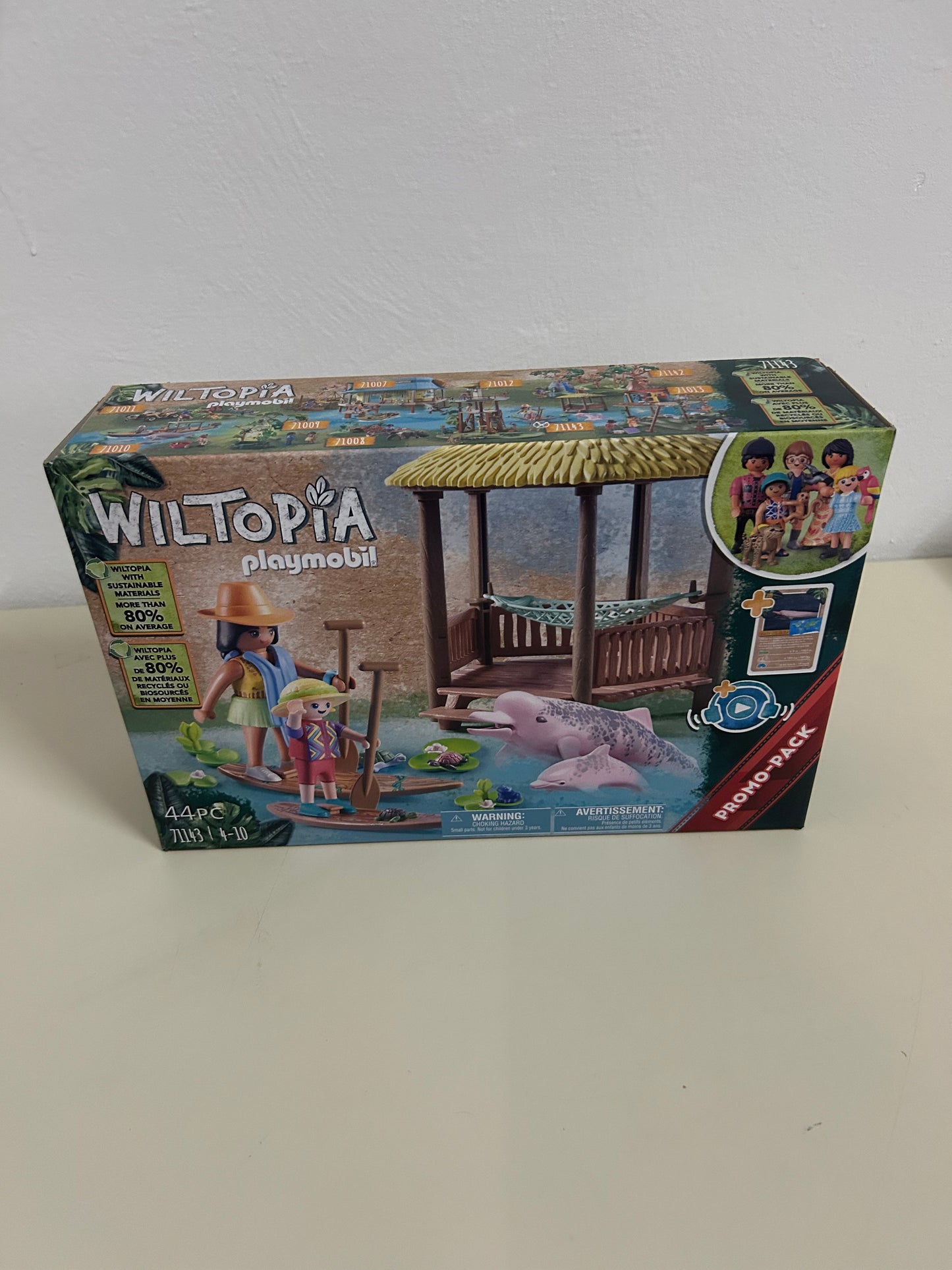 PLAYMOBIL Wiltopia 71143 – Paddeltour mit Flussdelfinen – Neu & OVP