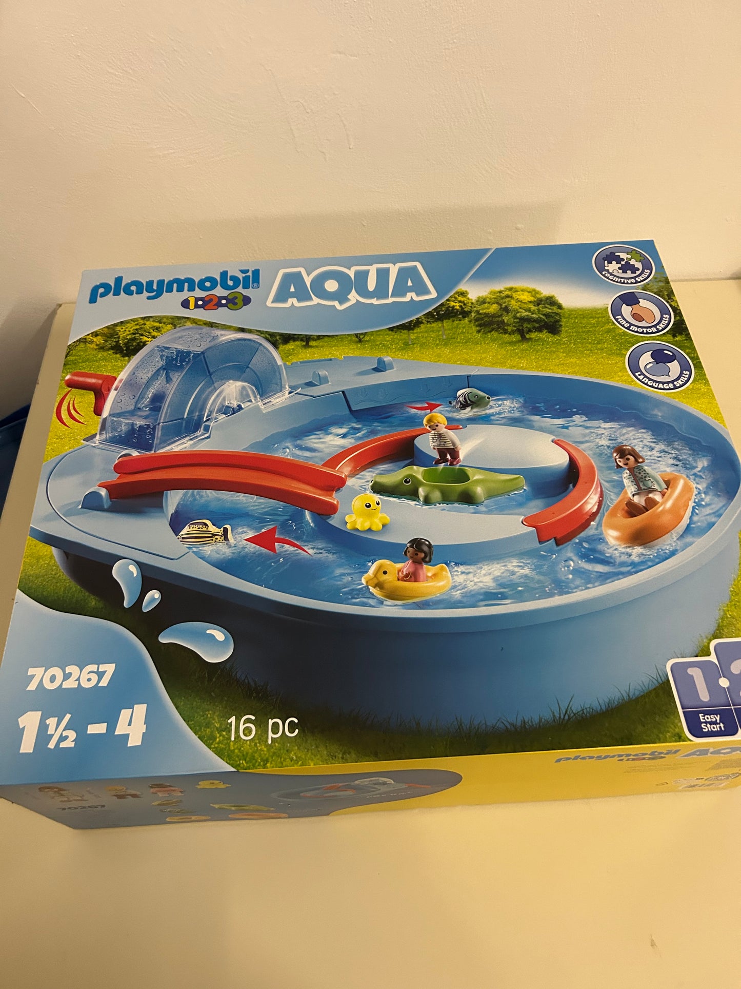 PLAYMOBIL® 70267 - 1•2•3 Aqua - Fröhliche Wasserbahn