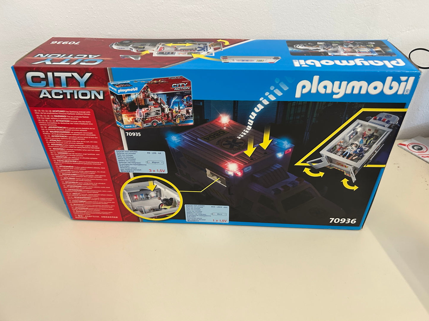Playmobil City 70936 - Action Rettungs-Fahrzeug - Neu -