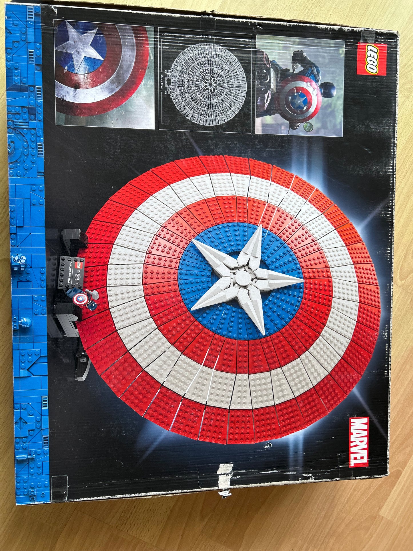 Lego Marvel Captain Americas Schild  76262