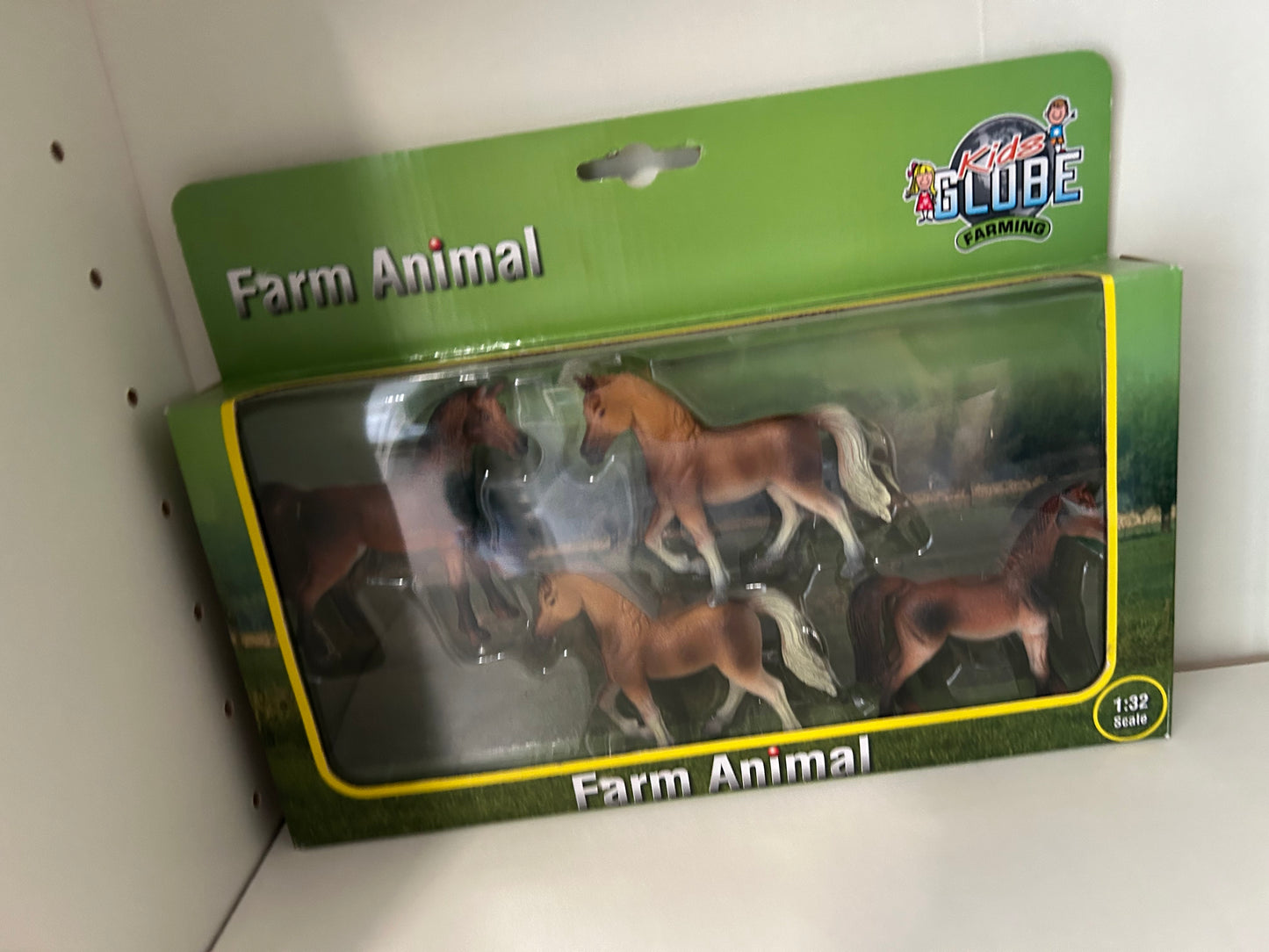 Kids Grobe Farm Tiere Pferde neu 4er set