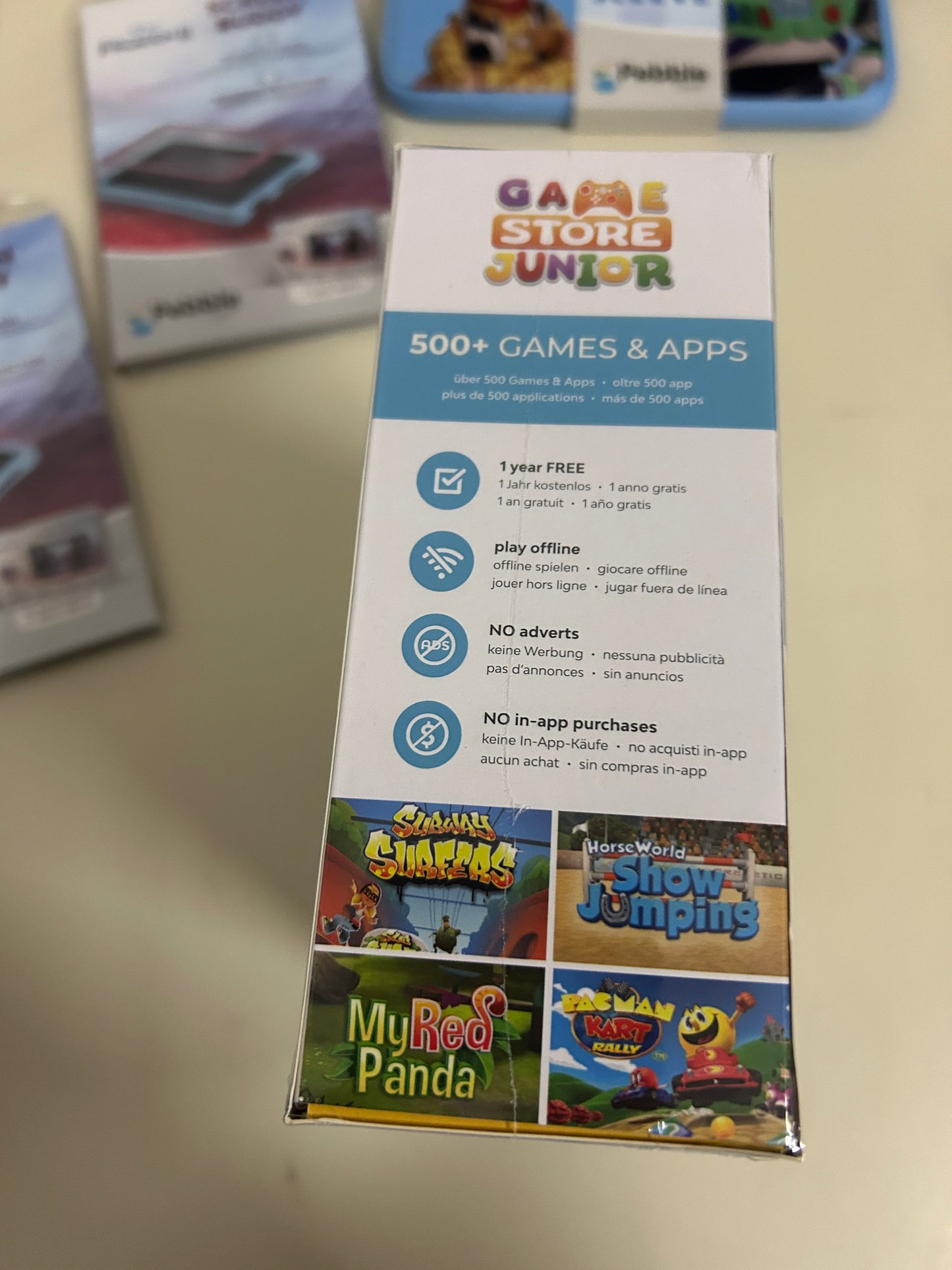 Pebble Gear 7 Zoll KinderTablet Toys Story mit zubehör